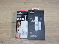 Braun mini hair remover hello face en silk epil 3in1 trimmer (b435) - afbeelding 1 van  5