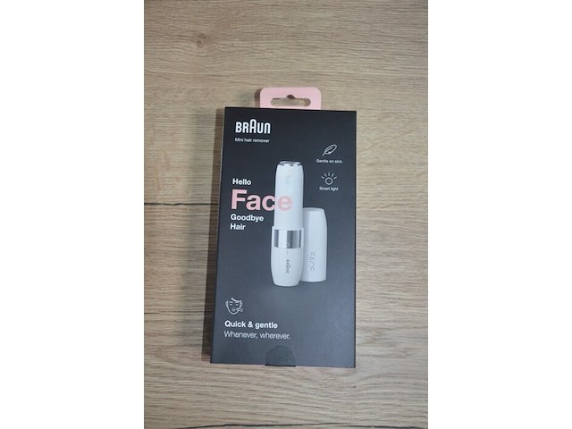 Braun mini hair remover hello face en silk epil 3in1 trimmer (b435) - afbeelding 2 van  5