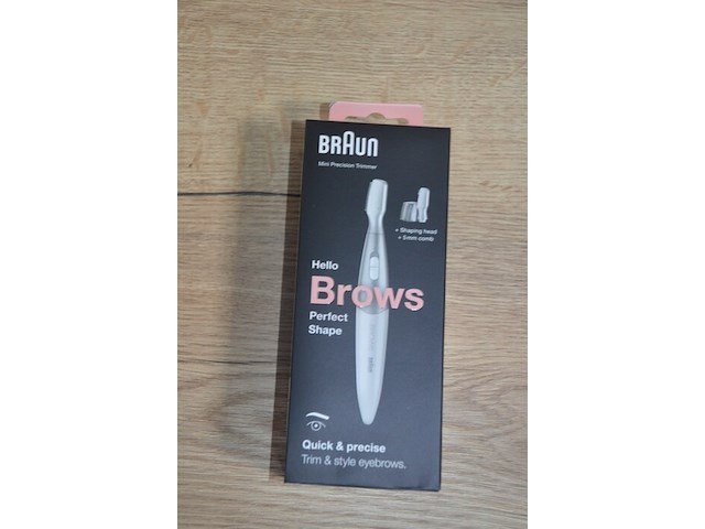 Braun mini precision trimmer hello brows en braun silk epil 3 easy (b435) - afbeelding 3 van  6