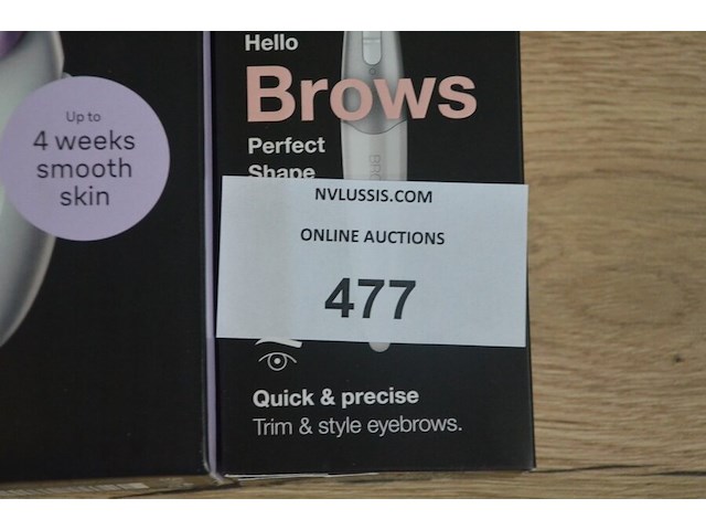 Braun mini precision trimmer hello brows en braun silk epil 3 easy (b435) - afbeelding 2 van  5