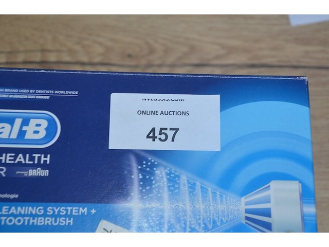 Braun oral b health center oxyjet cleaning system + elektrische tandenborstel pro 2000 (b435) - afbeelding 2 van  5