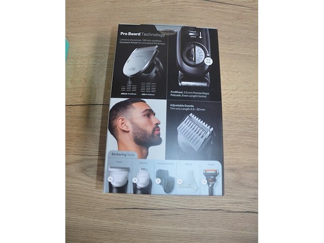 Braun professinal beard trimmer series 9 bt9441 en braun all-in-one style kit series 3 sk3400 (b435) - afbeelding 4 van  6