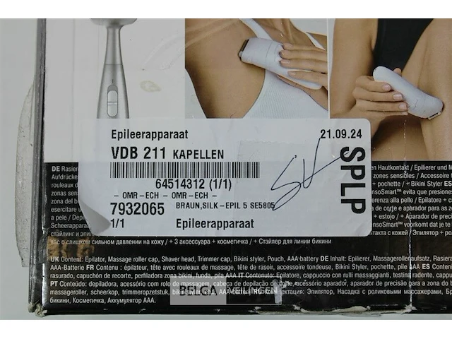 Braun silk-epil 5 se5805 epileerapparaat - afbeelding 4 van  4