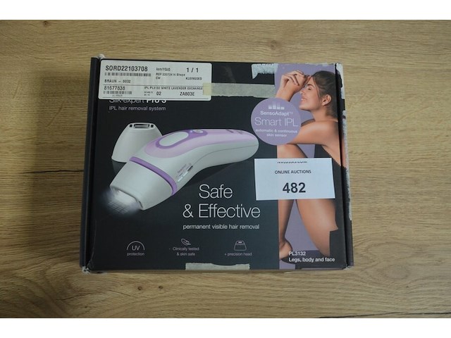 Braun silk expert pro 3 ipl hair removal system pl3132 (b435) - afbeelding 1 van  3