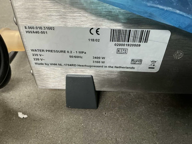 Bravilor hwa40 warmwater dispenser - afbeelding 8 van  8