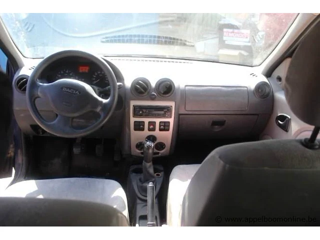Break dacia logan,benzine,1390cm³,55kw, 1e inschr 29/10/08, uu1ksdaeh40495200, 302440km, co²-uitstoot ng, euro4, kenteken i+ii, gelijkvormigheidsattest, keuring tot 13/10/25, 1sleutel - afbeelding 6 van  14