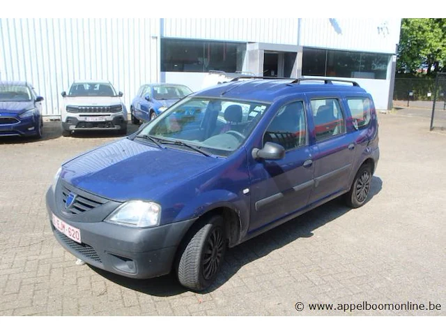 Break dacia logan,benzine,1390cm³,55kw, 1e inschr 29/10/08, uu1ksdaeh40495200, 302440km, co²-uitstoot ng, euro4, kenteken i+ii, gelijkvormigheidsattest, keuring tot 13/10/25, 1sleutel - afbeelding 1 van  14