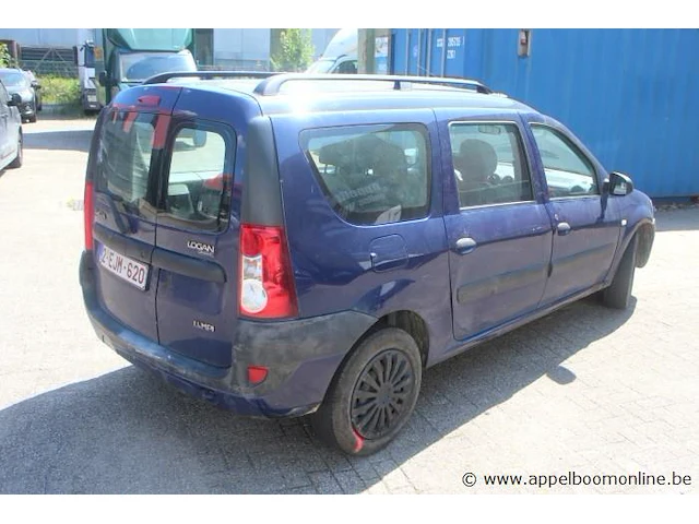 Break dacia logan,benzine,1390cm³,55kw, 1e inschr 29/10/08, uu1ksdaeh40495200, 302440km, co²-uitstoot ng, euro4, kenteken i+ii, gelijkvormigheidsattest, keuring tot 13/10/25, 1sleutel - afbeelding 10 van  14