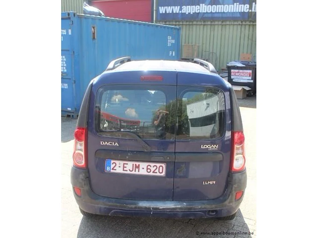 Break dacia logan,benzine,1390cm³,55kw, 1e inschr 29/10/08, uu1ksdaeh40495200, 302440km, co²-uitstoot ng, euro4, kenteken i+ii, gelijkvormigheidsattest, keuring tot 13/10/25, 1sleutel - afbeelding 11 van  14