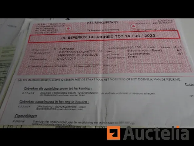 Break mercedes ml250cdi, 2013, wdc 166 004 1a 246 707 - afbeelding 11 van  27
