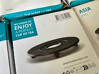 Bredemeijer asia jang onderzetter gietijzer diameter 13 cm + theepot (34x) - afbeelding 6 van  7