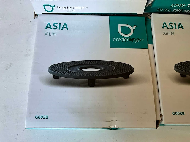 Bredemeijer asia xilin onderzetter gietijzer diameter 13 cm (36x) - afbeelding 3 van  7