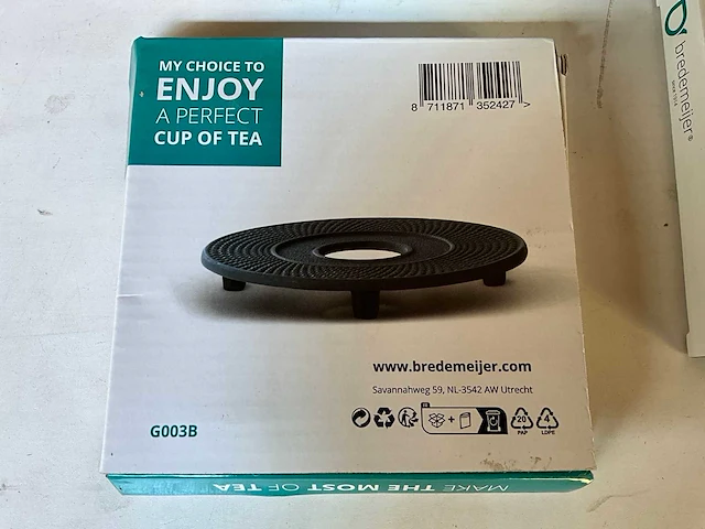 Bredemeijer asia xilin onderzetter gietijzer diameter 13 cm (36x) - afbeelding 4 van  7