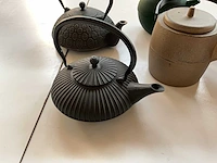 Bredemeijer diverse gietijzeren thee potten (7x) - afbeelding 2 van  9