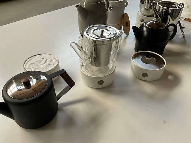 Bredemeijer diverse thee/koffie kannen met warmhouder (7x) - afbeelding 3 van  13