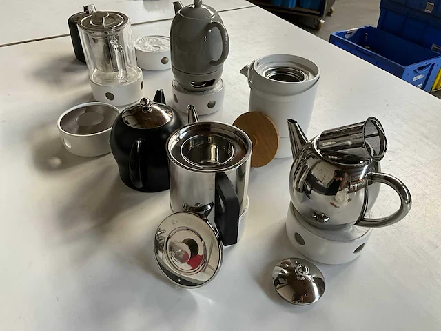 Bredemeijer diverse thee/koffie kannen met warmhouder (7x) - afbeelding 4 van  13