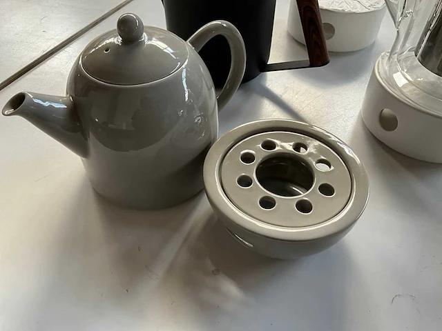 Bredemeijer diverse thee/koffie kannen met warmhouder (7x) - afbeelding 5 van  13