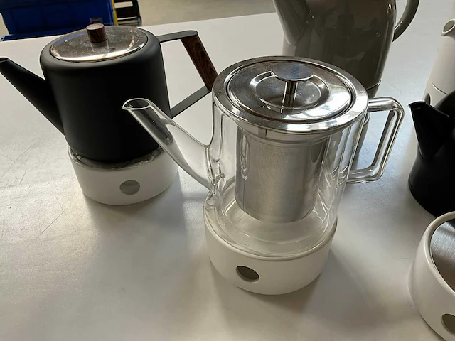 Bredemeijer diverse thee/koffie kannen met warmhouder (7x) - afbeelding 6 van  13
