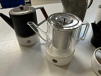 Bredemeijer diverse thee/koffie kannen met warmhouder (7x) - afbeelding 6 van  13