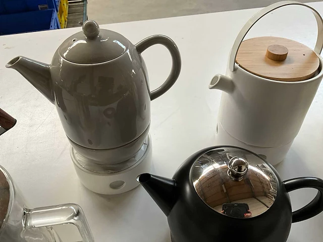 Bredemeijer diverse thee/koffie kannen met warmhouder (7x) - afbeelding 7 van  13