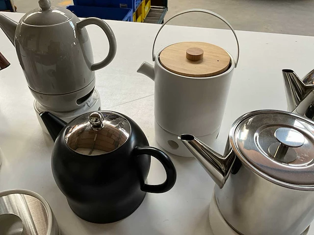 Bredemeijer diverse thee/koffie kannen met warmhouder (7x) - afbeelding 8 van  13