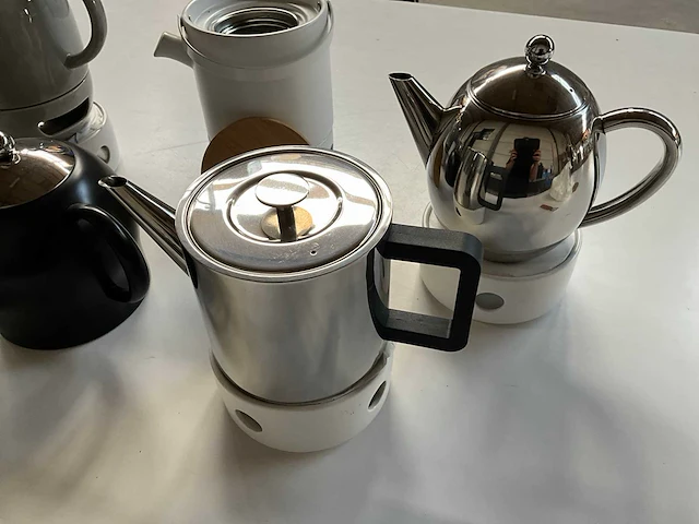 Bredemeijer diverse thee/koffie kannen met warmhouder (7x) - afbeelding 10 van  13