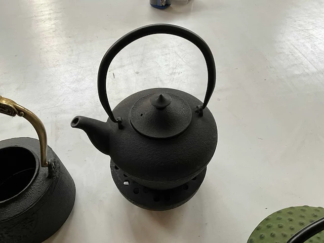 Bredemeijer gietijzeren thee potten (6x) - afbeelding 3 van  14