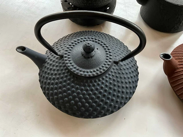 Bredemeijer gietijzeren thee potten (6x) - afbeelding 11 van  14