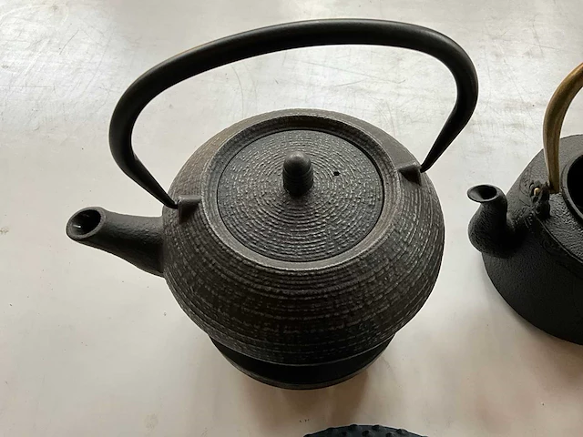 Bredemeijer gietijzeren thee potten (6x) - afbeelding 12 van  14