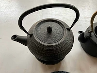 Bredemeijer gietijzeren thee potten (6x) - afbeelding 12 van  14