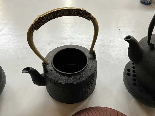 Bredemeijer gietijzeren thee potten (6x) - afbeelding 14 van  14