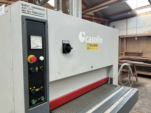 Breedbandschuurmachine casolin eta2 - afbeelding 14 van  19