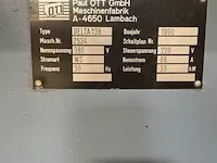 Breedbandschuurmachine ott delta 138 - afbeelding 2 van  8