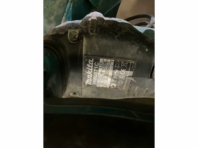 Breekhamer makita avt hm0871c - afbeelding 2 van  5