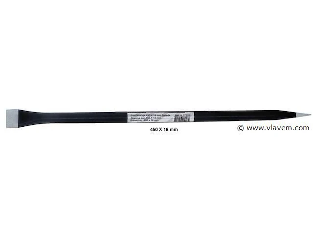 Breekijzer 450x16mm - afbeelding 1 van  1