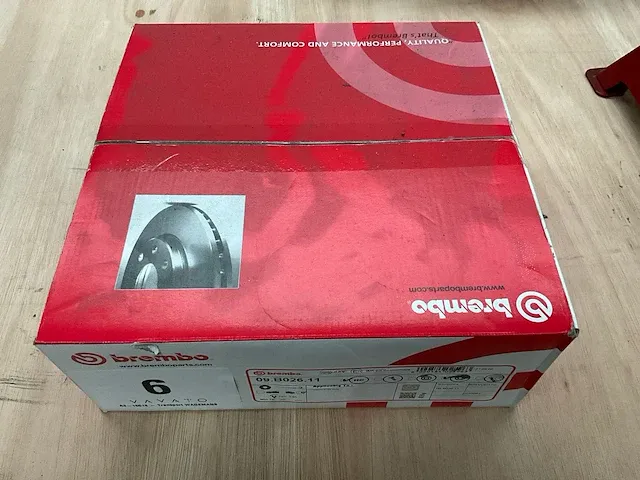 Brembo 09.b026.11 remschijven - afbeelding 2 van  3