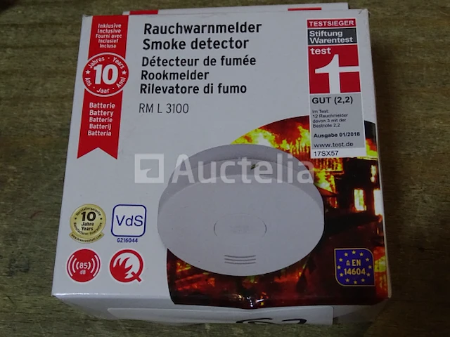 Brennenstuhl rm l 3100 rookmelder - afbeelding 1 van  3
