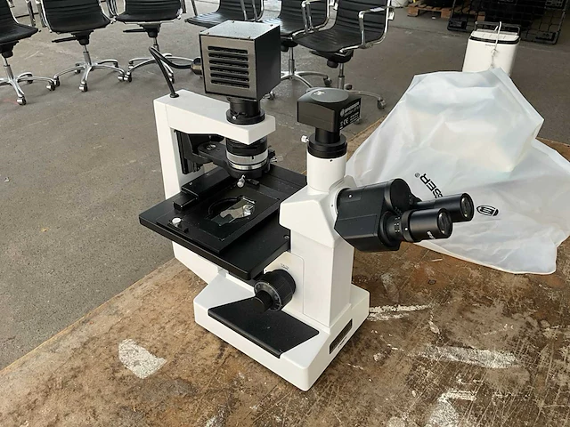 Bresser microcam sp5.0 microscoop - afbeelding 1 van  6