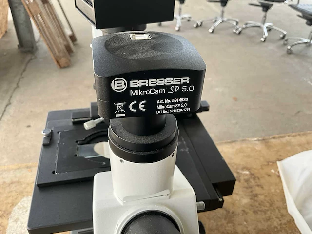 Bresser microcam sp5.0 microscoop - afbeelding 3 van  6