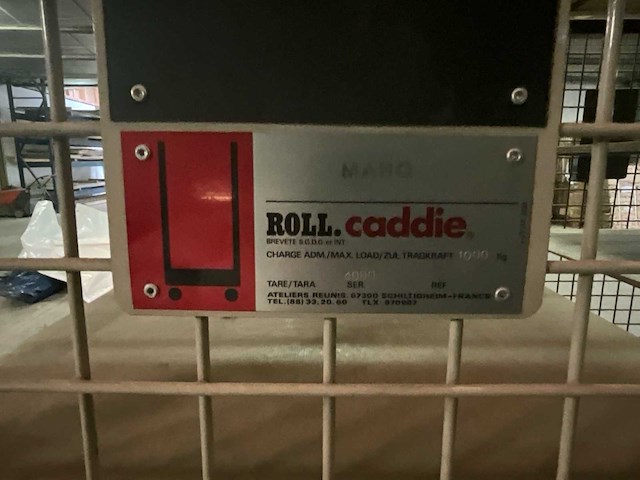 Brevette s.g.d.g. roll caddie overige intern transport (16x) - afbeelding 8 van  21