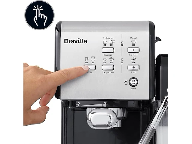 Breville prima latte ii - afbeelding 3 van  4