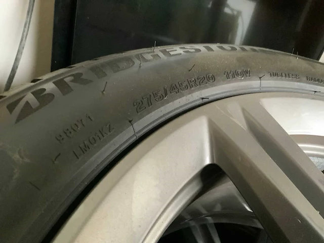Bridgestone autobanden met velg (4x) - afbeelding 5 van  5