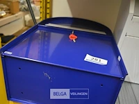 Brievenbus blauw - afbeelding 1 van  2
