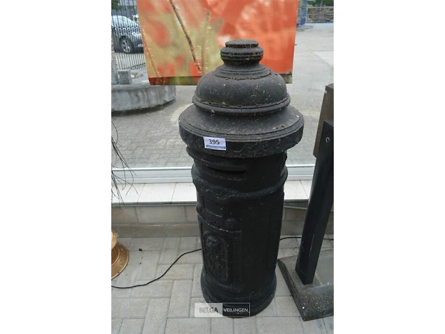 Brievenbus zwart - afbeelding 1 van  3