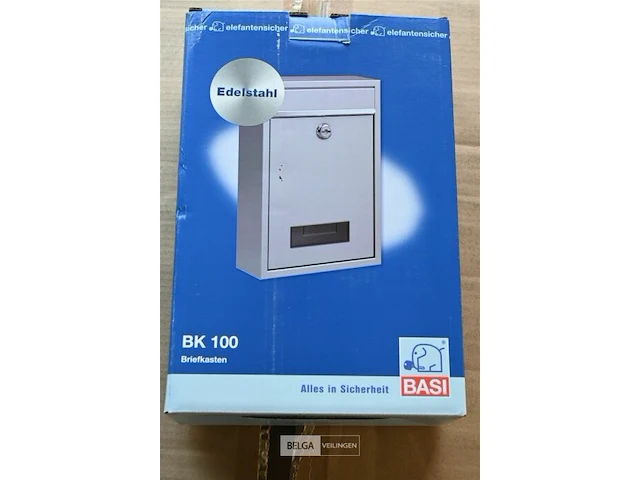 Brievenbussen inox basi gebruikt, 10 stuks - afbeelding 1 van  1