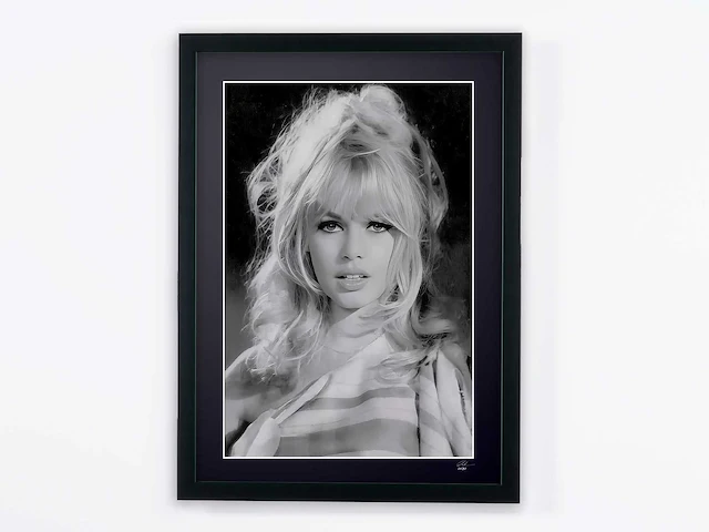 Brigitte bardot - iconic - - 70x50 cm - gelimiteerde oplage & certificaat - afbeelding 1 van  6