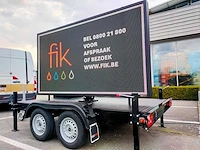 Brigtboard led scherm op trailer - 4,81 m² - afbeelding 1 van  20
