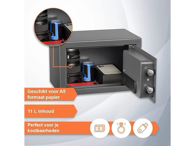 Brihard elektronische kluis - afbeelding 2 van  6