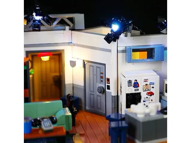 Briksmax led verlichtingsset voor lego seinfeld - afbeelding 1 van  3