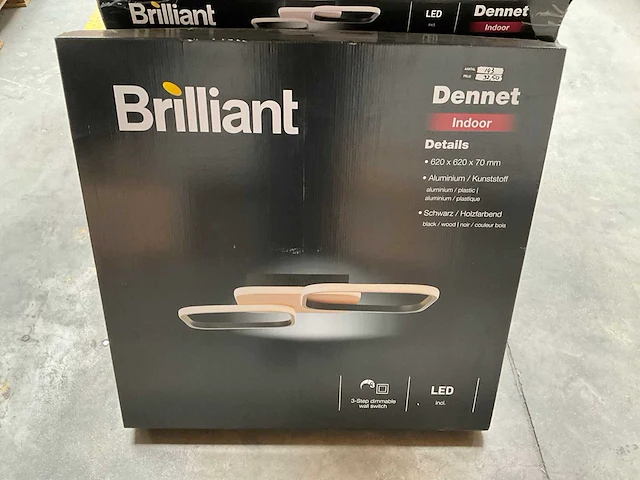 Brilliant dennet indoor led plafondlamp (16x) - afbeelding 2 van  7